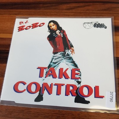 DJ BOBO take control VG+/EX (MCD, Techno, EAMS)