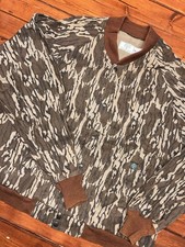 VTG— Original Mossy Oak Bottomland Camo Hunting Bomber Jacket, 80s USA Made, 2XL