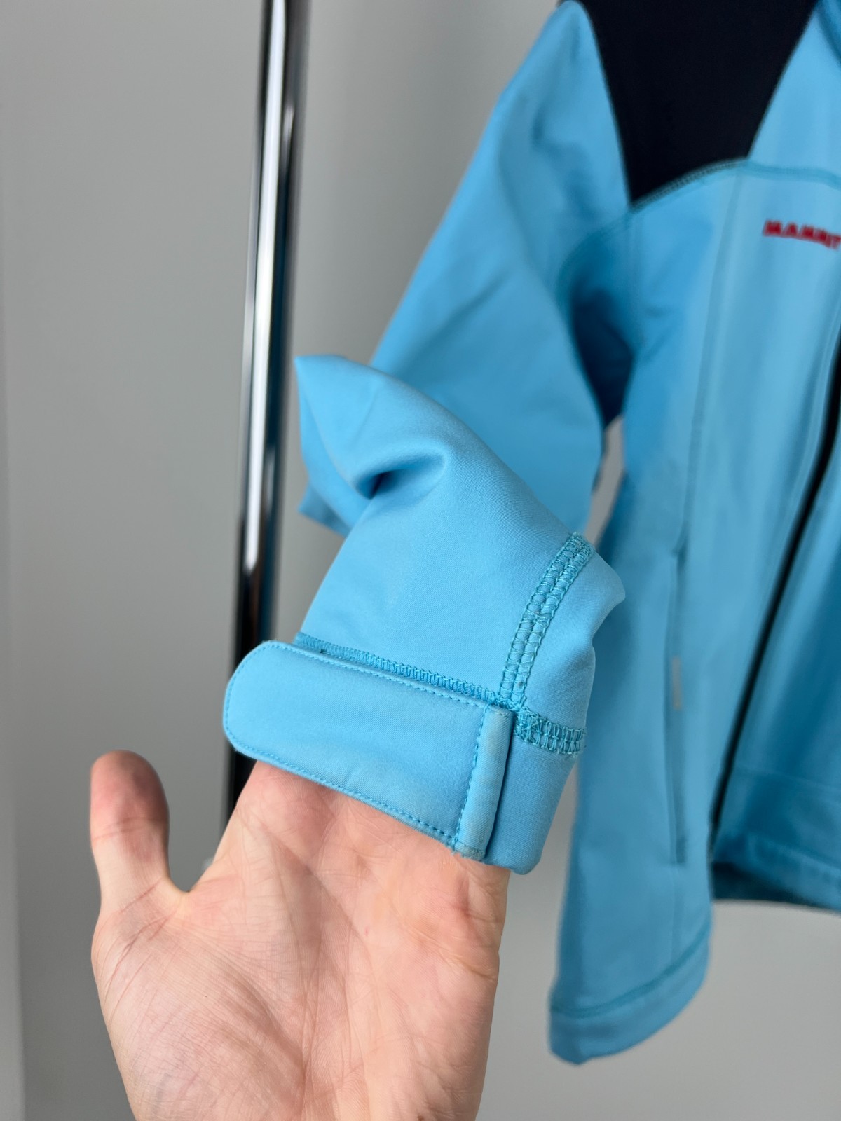 Mammut Jacket Womens Blue Softech Windbreaker Out… - image 2