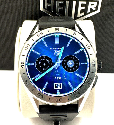 TAG HEUER SBG8A Connected E3 Men's Smart Watch in Excellent Condition 45mm