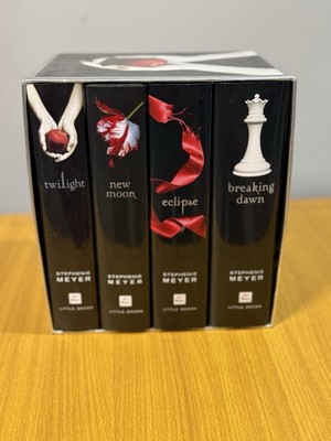 Twilight 1st Edition Boxed Series 2008 In Sleeves New Moon,Eclipse,Breaking Dawn