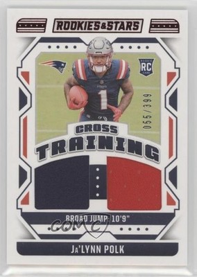 2024 Panini Rookies & Stars Cross Training 55/399 Ja'Lynn Polk #CT-JPK RC 0nr3