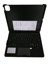 Unmanufactured Wireless Trackpad Keyboard Case 360 Rotate For 11" Ipads Black