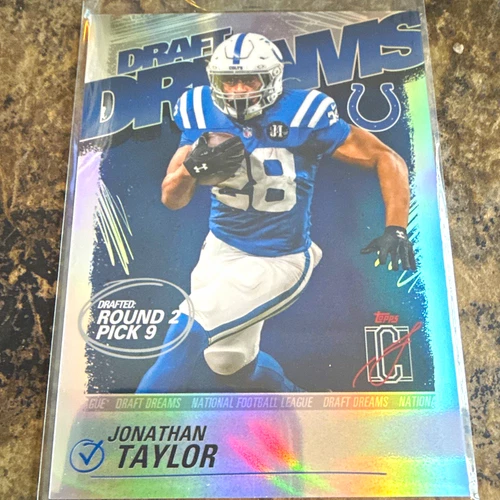 2025 Topps Signature Jonathan Taylor Base (RAW)
