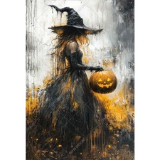 MIDNIGHT WITCH Decoupage Paper A5 A4 Paper Designs Italy Crafts & Furniture