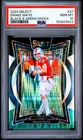 2024 Panini Select - Concourse Drake Maye #27 Black & Green Shock (RC) PSA 10