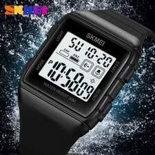 SKMEI 1960 Sports Watch for Men Waterproof Military LED Display Digital Mens Wri