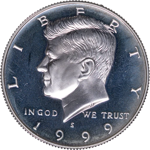 1999-S Silver Proof Kennedy Half Dollar ~ Uncirculated