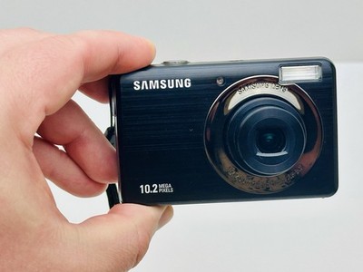 Samsung PL50 Digital Camera 12.2MP Compact Digicam 5x Zoom Tested Works