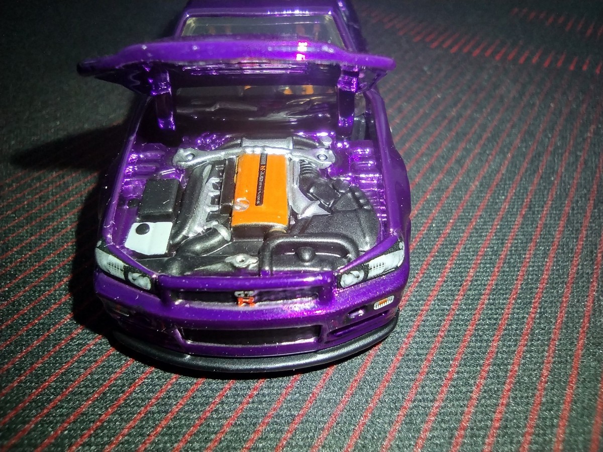 ラスト‼️2020RLC Hotwheels R34 nissan purple Amazon.com: DieCast Hotwheels 2020 RLC Exclusive Skyline GT-R