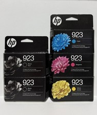 HP 923 5-PACK 2 Black, C/M/Y Ink Cartridges Exp 2027+