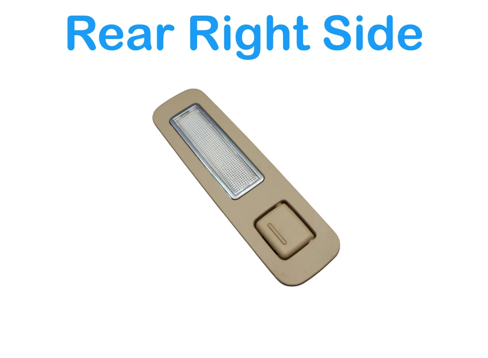 07-14 Mercedes W216 CL550 CL600 CL63 AMG Dome Light Lamp Rear Right Beige Oem - Image 3 of 4
