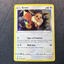 Carte promozionali Eevee SWSH042 SWSH: Spada e Scudo Stella Nera Holo Pokemon Near Mint