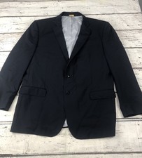 Brooks Brothers Blazer Mens 46 R Navy Blue Explorer Madison Fit Coastal Wool