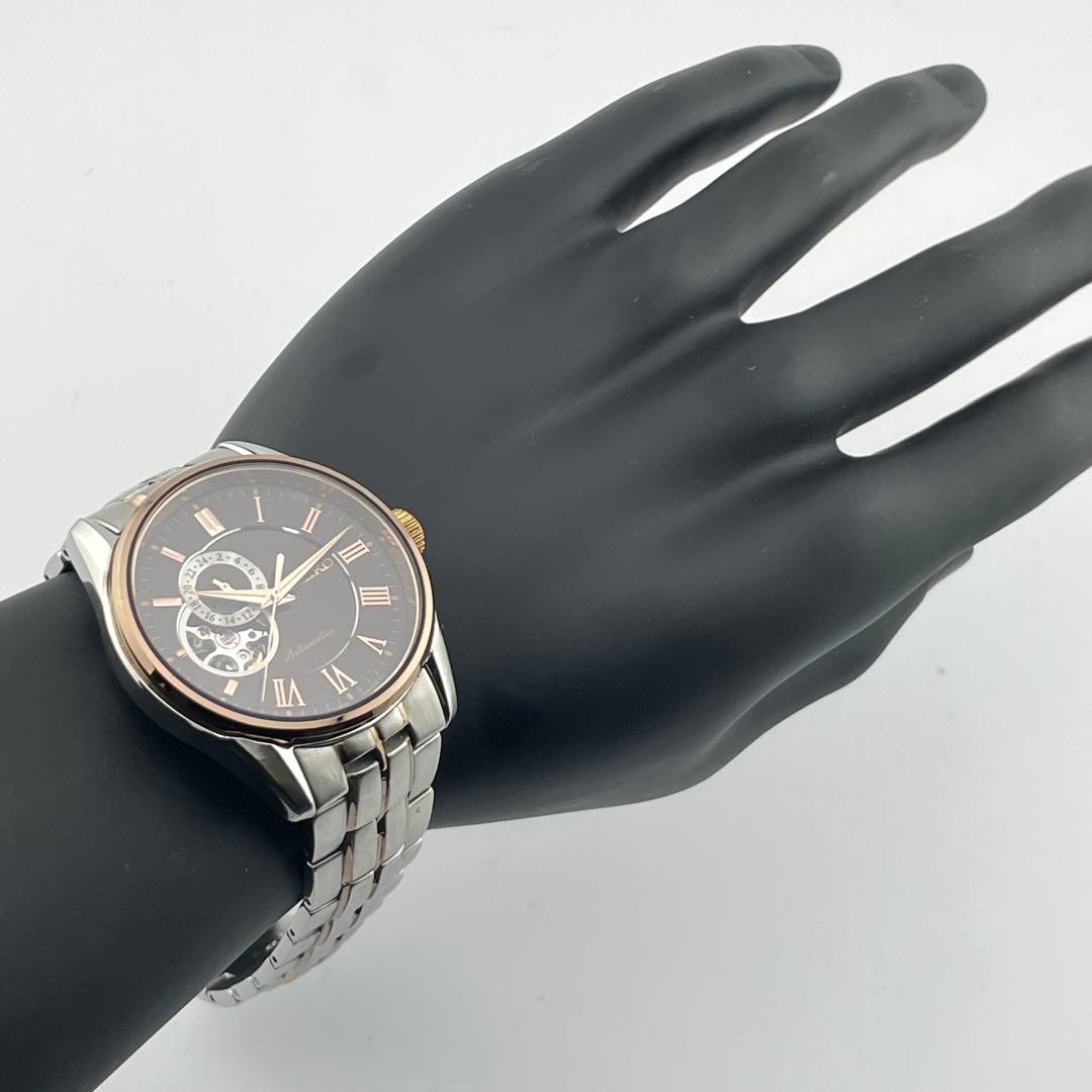 Working With Box Seiko Presage Back Skeleton Automatic Men s Watch image 3
