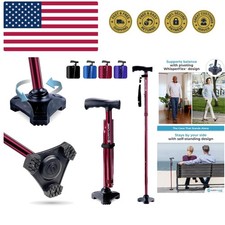 Freedom Edition Foldable Walking Cane with T Handle
