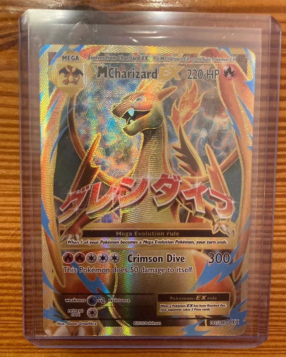  Pokemon - Mega-Charizard-EX (101/108) - XY Evolutions - Holo :  Toys & Games