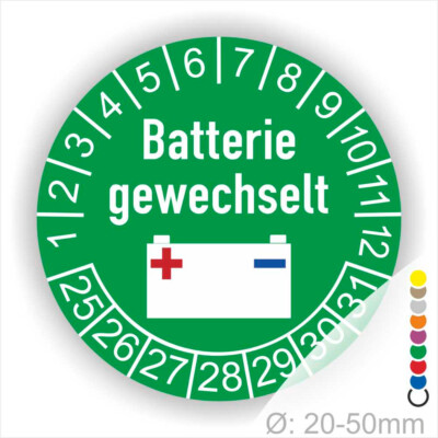 Nächster Öl-Service Öl-Wechsel Prüfplakette Prüfung Service Aufkleber :20- 50mm