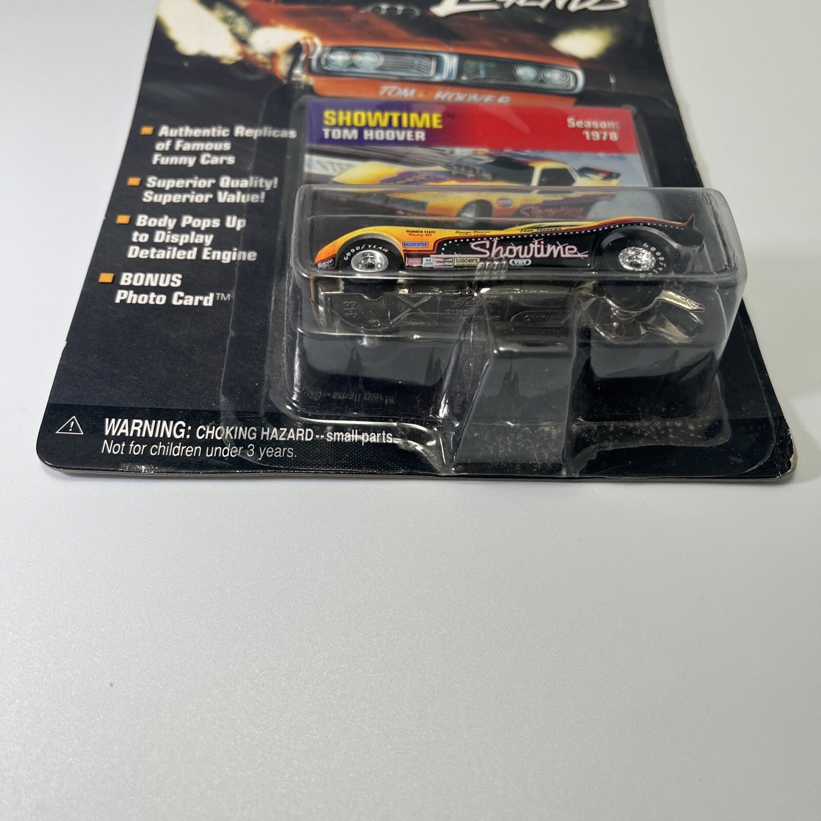 Showtime 1999 Johnny Lightning Funny Car Legends Tim Hoover - Picture 3 of 8