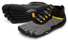 Vibram FiveFingers V-Trek Size 6.5-7 M EU 36 Women's Shoes Black/Grey/Citronelle