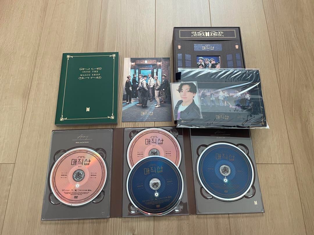 BTS Jungkook 5th Muster Magic Shop DVD Full Set Photo Trading Card