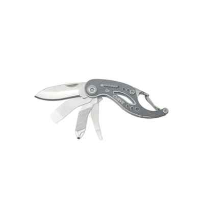 Gerber Curve Multi-Tool Keychain Compatible 6 Tools 1 oz. Grey 31-000206