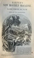 1860 Mount Washington Grand Trunk Railway Dixville Notch Magalloway River