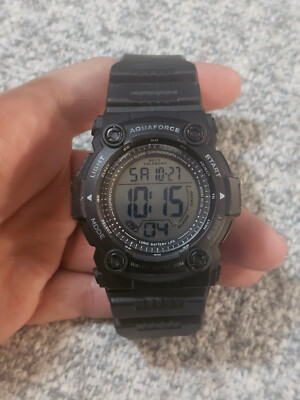 Aquaforce Multi Function Digital DIGITAL Watch. WORKING