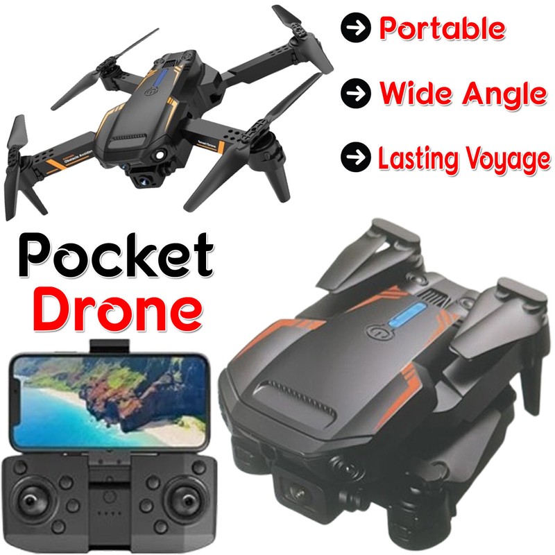 SGM-E88, 4k Camera Drone, Foldable WiFi FPV 4K Dual Camera RC Quadcopter Altitud