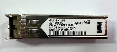 Cisco Systems GLC-SX-MM 30-1301-02 Transceiver