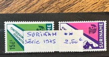 TIMBRES SURINAME SERIE 1975 NEUFS ** MNH