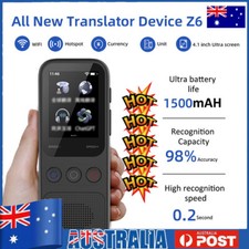 Portable 138 language Translator Two-Way Real Time Smart Voice Translator Device