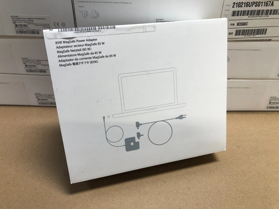 Genuine Apple 85W Magsafe 1 Macbook Pro 15" / 17" Power Adapter Charger - Image 2 of 4