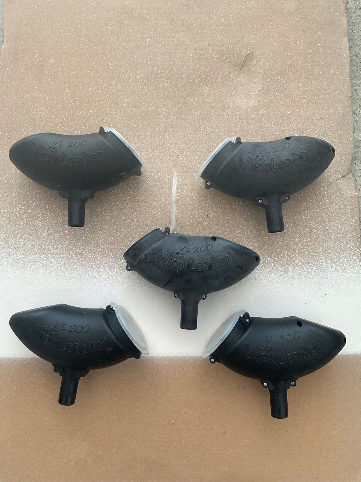 Brass Eagle “Avenger” Paintball Guns LOT 3 Guns, 5 Hoppers VL 200 eBay