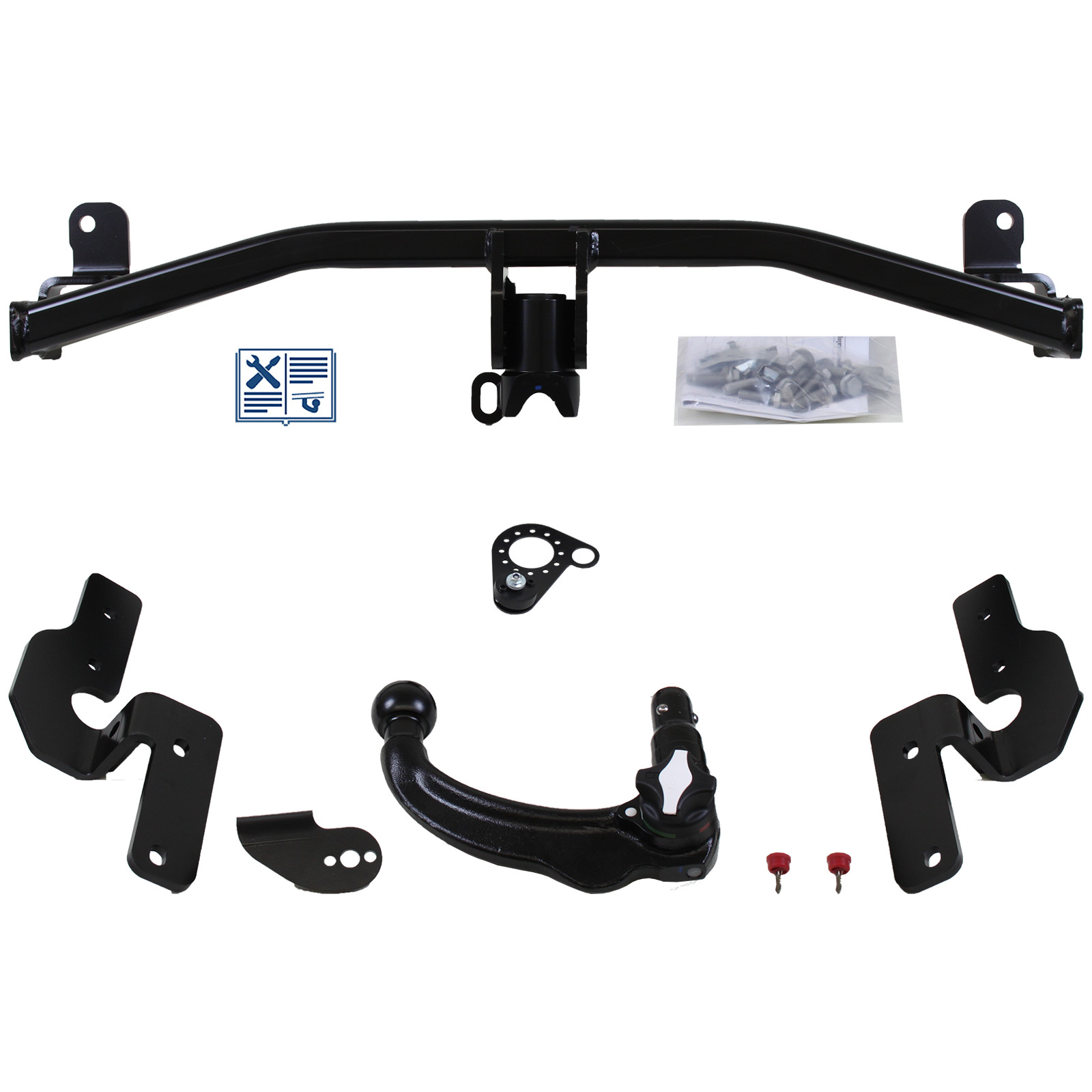 Attelage amovible Oris avec faisceau 7 broches pour Citroen C3 Aircross dès 2017