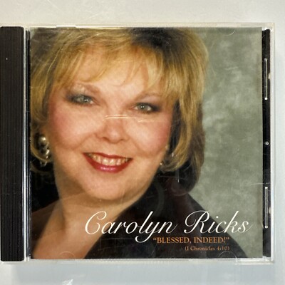 Carolyn Ricks Blessed Indeed CD (Pop Rock) Album Sehr Gut (VG)