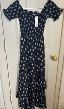 Blue Rain womens dress black/white small NWT Retail~$60.