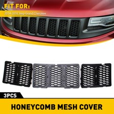 Black Mesh Grille Insert Kit Front Grill Cover For Jeep Grand Cherokee 2014-2016 Black Mesh Grille Insert Kit Front Grill Cover For Jeep Grand Cherokee 2014-2016