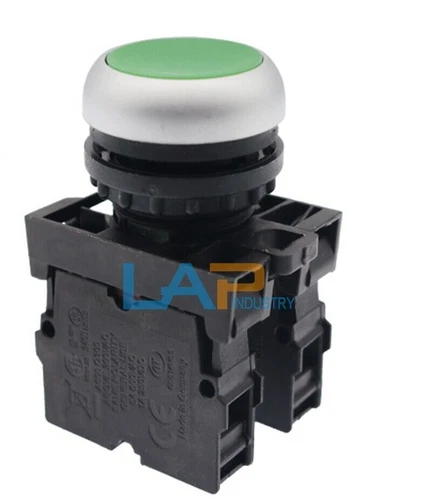 1Pcs New For EATON push button switch M22-D-G/K20 2 normally open