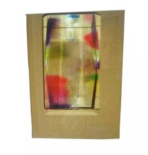 3D Laser Etched Crystal Cube Paperweight.