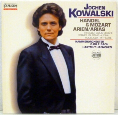 Jochen Kowalski Händel & Mozart Arien/Arias DMM NEAR MINT Capriccio Vinyl LP