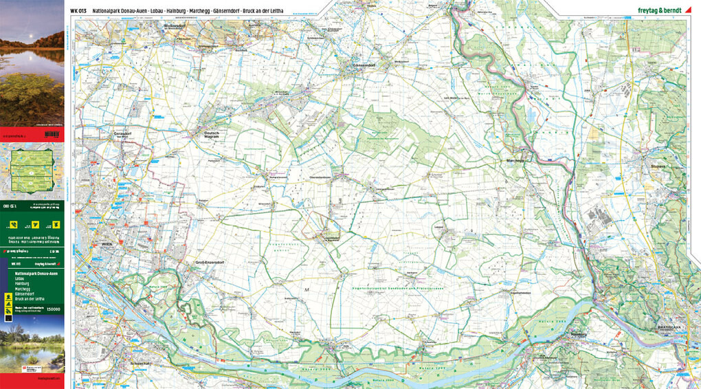 Thumbnail - Nationalpark Donau-auen, Wander-, Rad- Und Freizeitkarte 1:50.000, Wk
