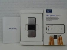 AliveCor KardiaMobile Personal EKG ECG 1-Lead Monitor Black Used AC-009-UA-C