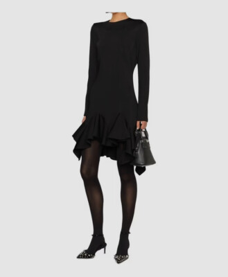 knee length dresses for ladies GIVENCHY WOOL MINI DRESS SMALL