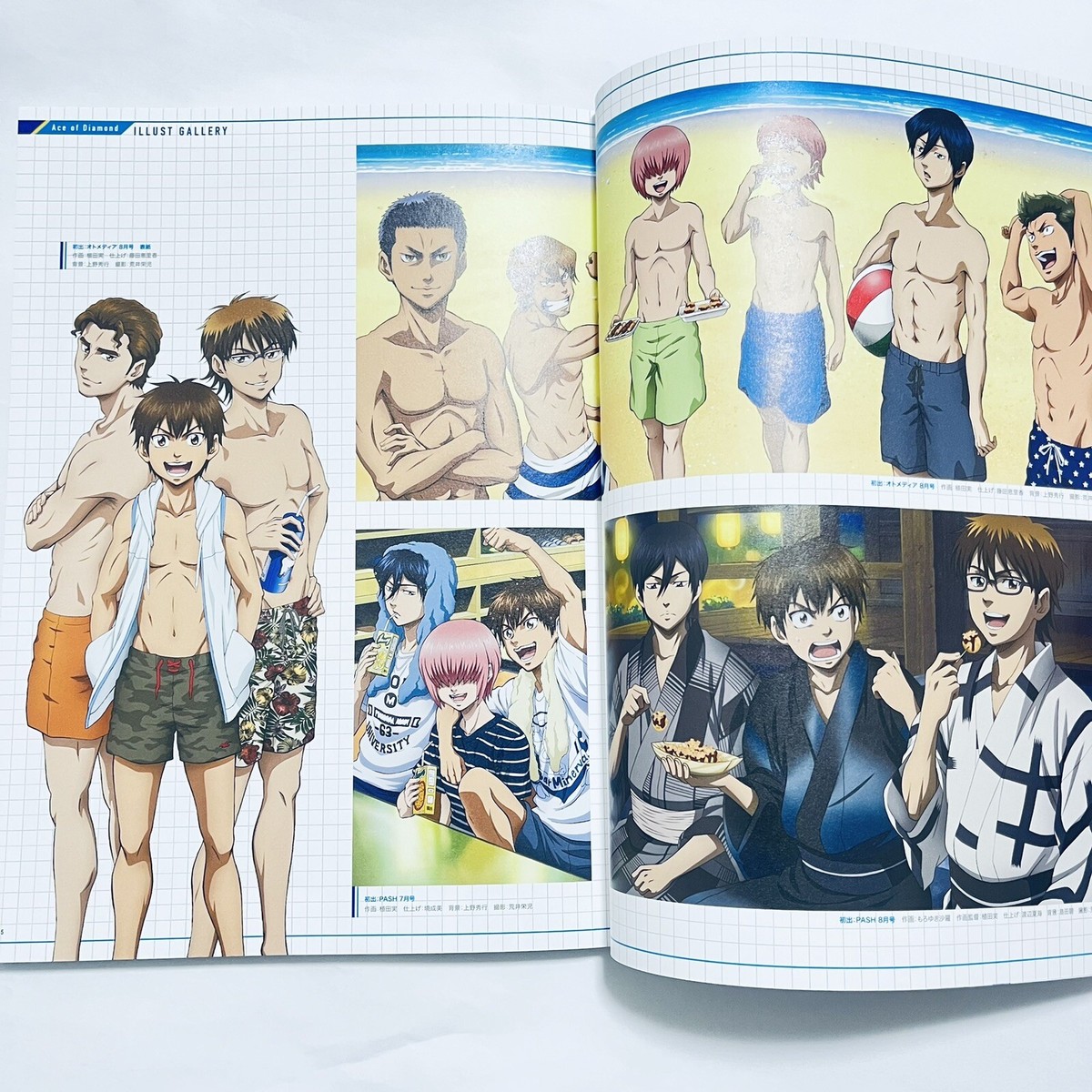 Ace of Diamond / Daiya no Ace Official Animation Guide Book Yuji
