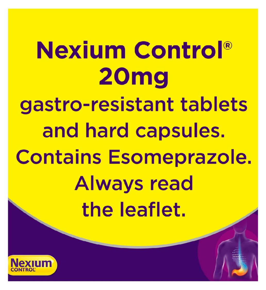 42 tablets Nexium Control Heartburn & Acid Reflux Gastro Resistant
