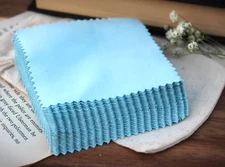 50pcs Jewelry Cleaning Cloth Polishing Cleaning Cloths for Sterling Silver Gold