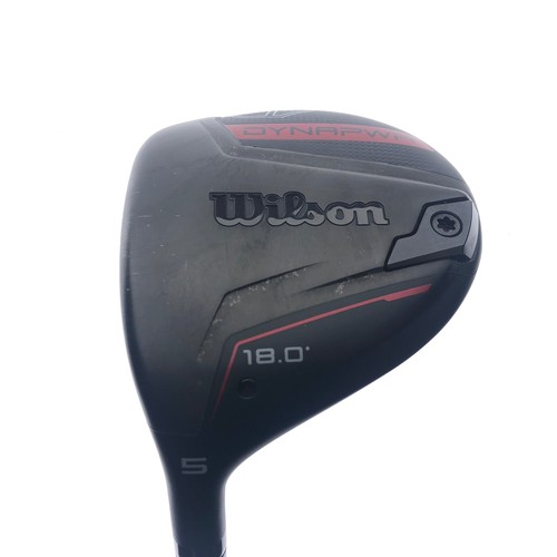 Used Wilson DYNAPWR 5 Fairway Wood / 18 Degrees / TX Flex / Left-Handed - Picture 1 of 10