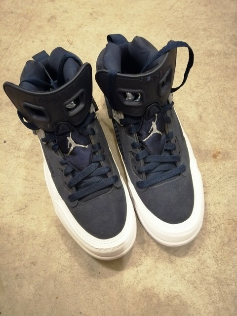 nike air jordan spizike white midnight navy
