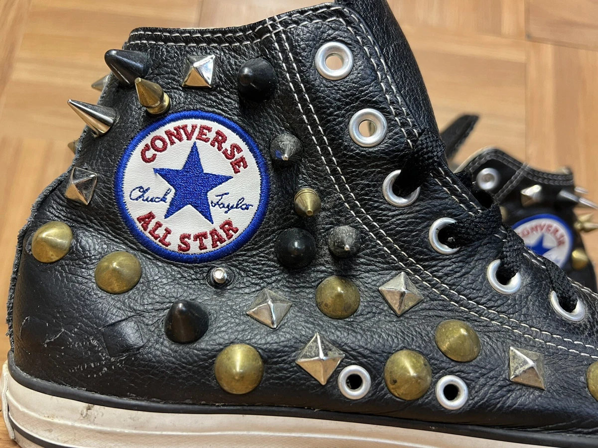 RARE🔥 Converse Rock-Star Stud Chuck Taylor All Star Black 9 | eBay